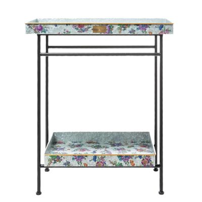 Flower Market Galvanized Outdoor Butler