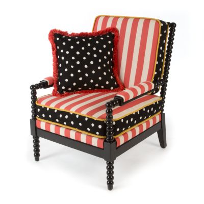 MacKenzieChilds Spindle Cabana Outdoor Chair