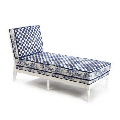 Indigo Villa Outdoor Chaise mackenzie-childs Panama 0