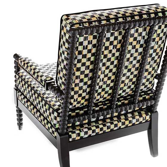 Spindle Check Outdoor Chair image five