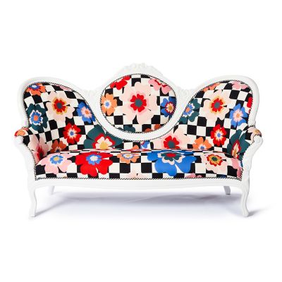 Outdoor Dolce Vita Upholstered Sofa mackenzie-childs Panama 0