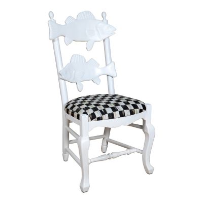 MacKenzie-Childs  Courtly Check Chair Cushion