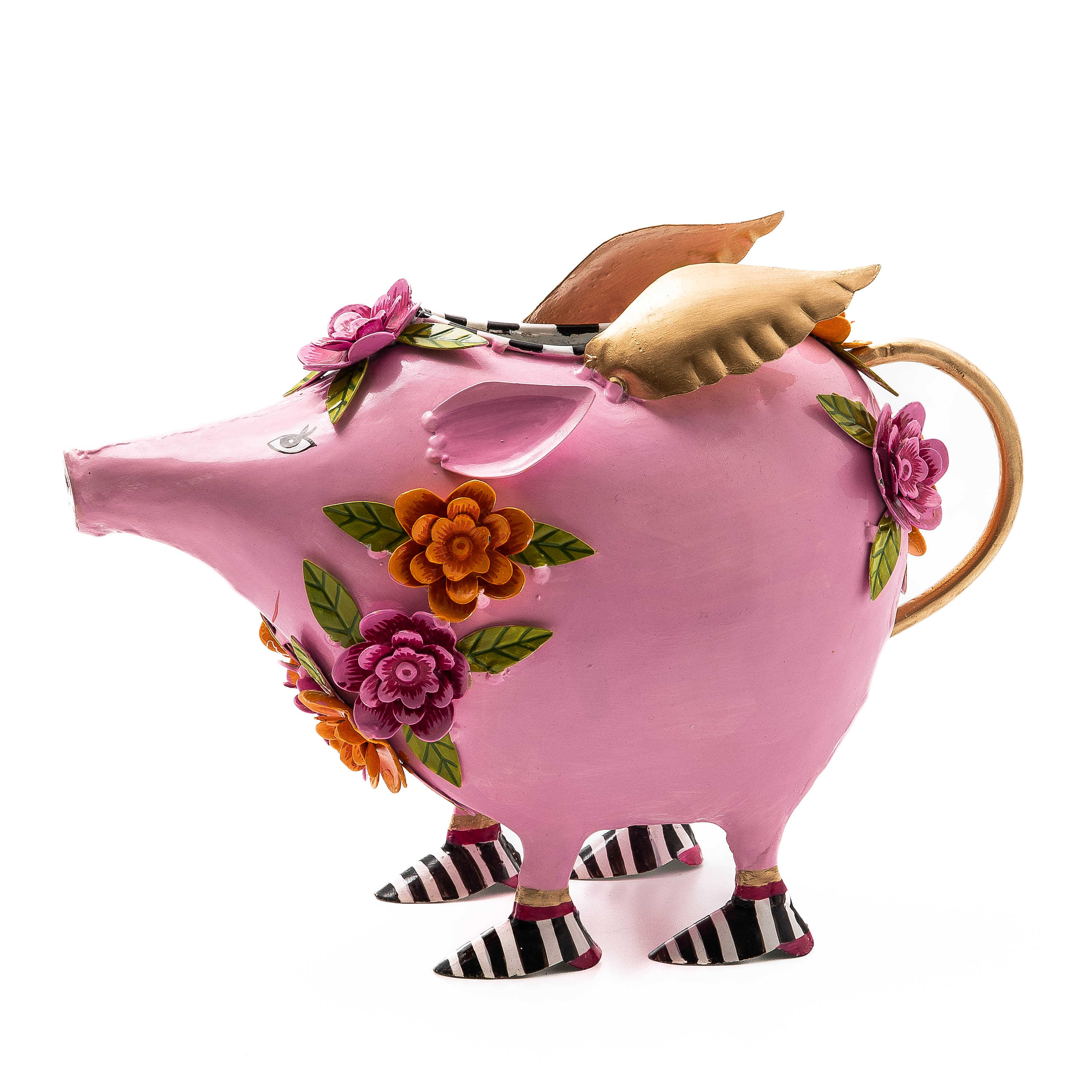 Patience Brewster Portia Pig Watering Can mackenzie-childs Panama 0