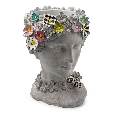 Maia Large Bust Planter mackenzie-childs Panama 0