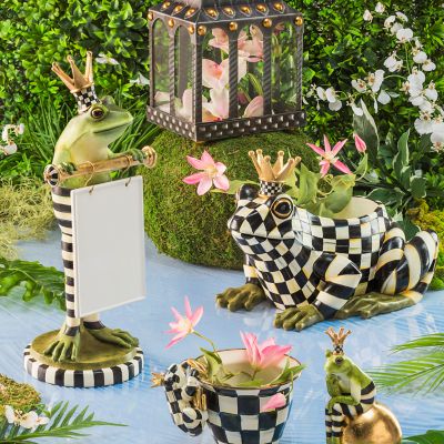 MacKenzie-Childs  Courtly Check Bee Wall Decor