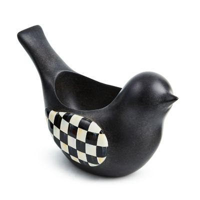 Courtly Check Birdy Planter mackenzie-childs Panama 0