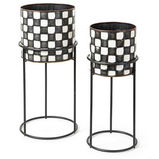 Check It Out Planters, Set of 2