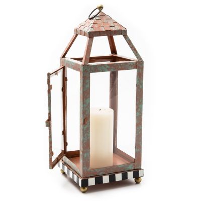 MacKenzie-Childs  Check It Out Lantern - Small