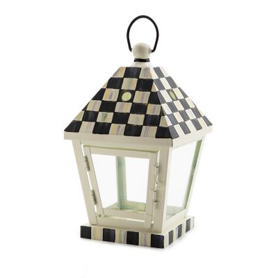 Courtly Check Small Lantern mackenzie-childs Panama 0