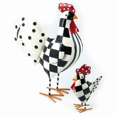 Checkerdot Roosters - Set of 2 mackenzie-childs Panama 0