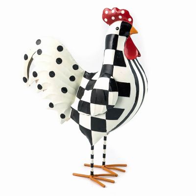 Checkerdot Rooster - Large mackenzie-childs Panama 0