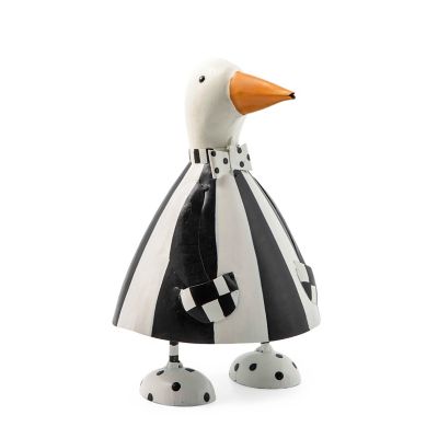 Striped Metal Goose mackenzie-childs Panama 0