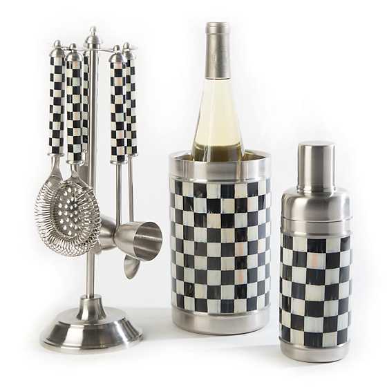 3260 Bar Tool Set - Courtly Check image four