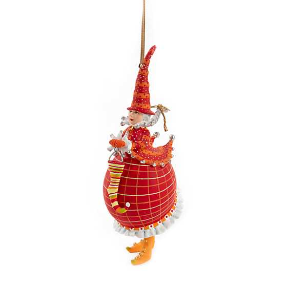 Patience Brewster Dash Away Red Mrs. Santa Ornament image two