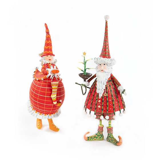 Patience Brewster Dash Away Red Mrs. Santa Ornament image four