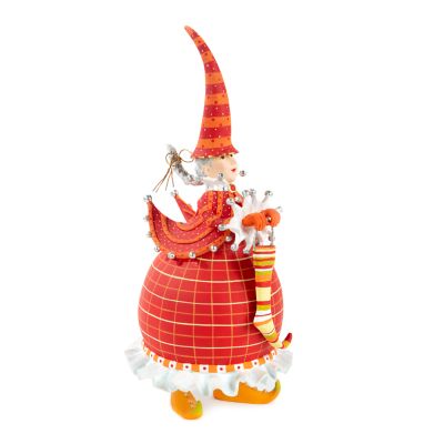 MacKenzie-Childs | Patience Brewster Dash Away Red Mrs. Santa Figure