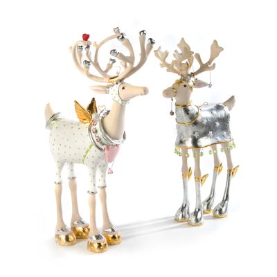 Patience Brewster Moonbeam Cupid Reindeer Figure image four