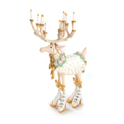 MacKenzie-Childs | Patience Brewster Moonbeam Donna Reindeer Figure