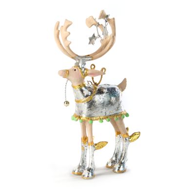 MacKenzie-Childs | Patience Brewster Moonbeam Prancer Reindeer Mini ...