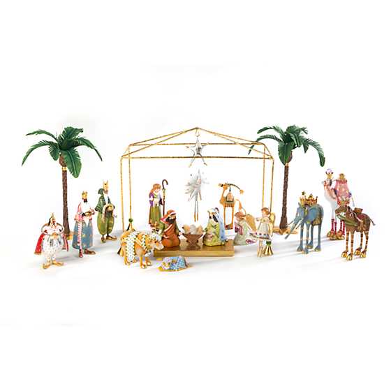 Patience Brewster Nativity Cow & Calf Mini Figures image three