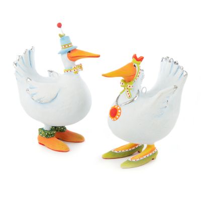 MacKenzie-Childs | Patience Brewster Noah's Ark Duck Mini Ornaments