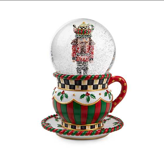 Teapot Nutcracker Snow Globe image one