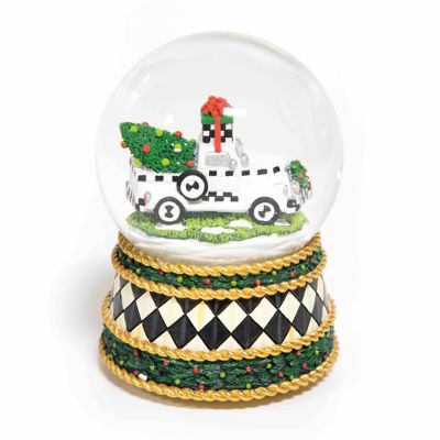 Farmhouse Special Delivery Snow Globe mackenzie-childs Panama 0