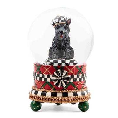 Scottie Surprise Snow Globe mackenzie-childs Panama 0