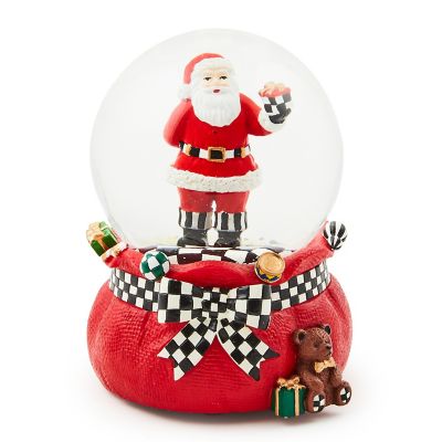 Gift Giving Santa Snow Globe mackenzie-childs Panama 0