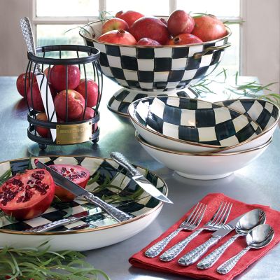 MacKenzie-Childs  Courtly Check Utensil Set