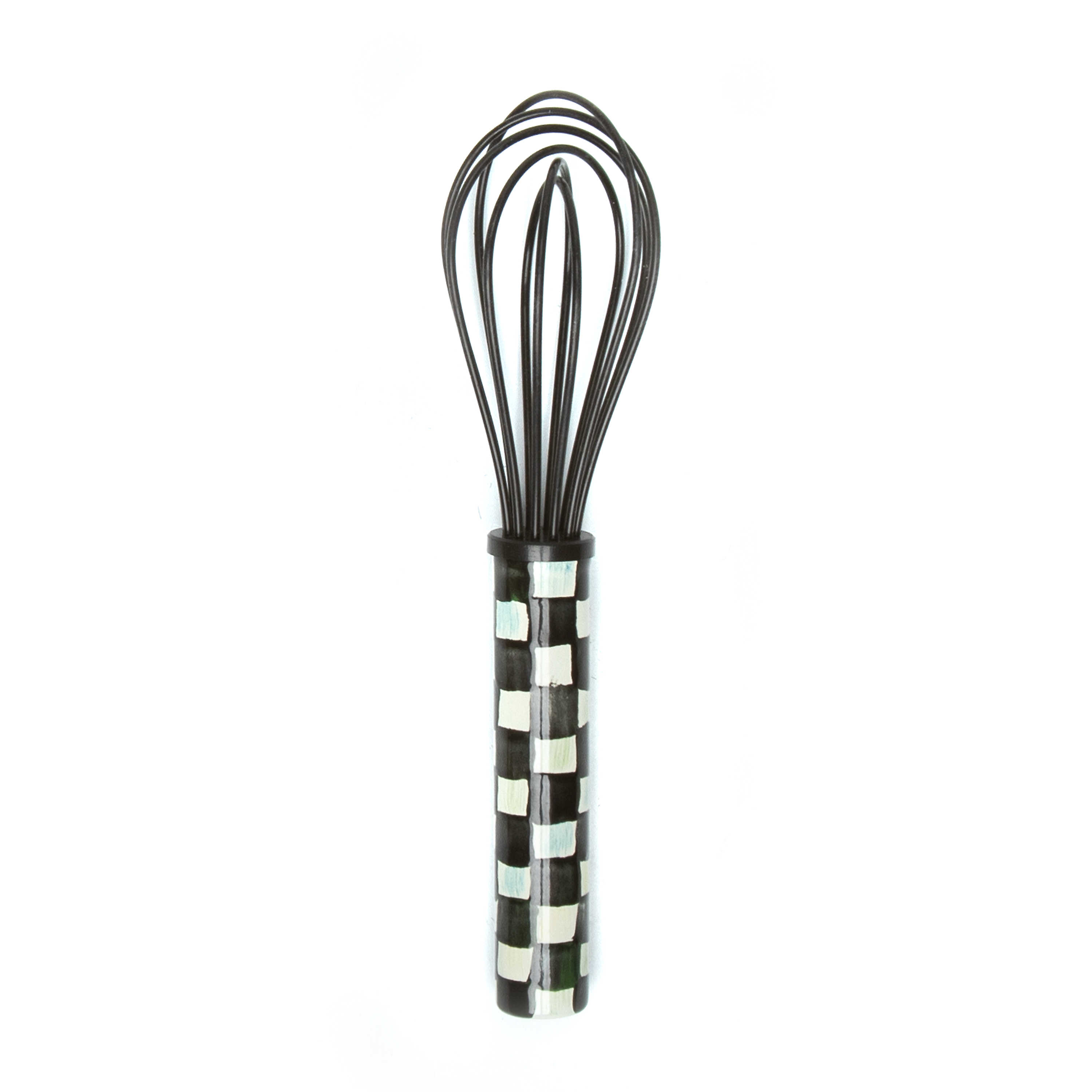 Courtly Check Small Whisk - Black mackenzie-childs Panama 0