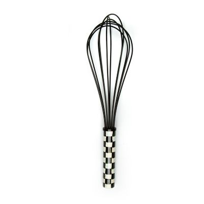 Courtly Check Large Whisk - Black mackenzie-childs Panama 0