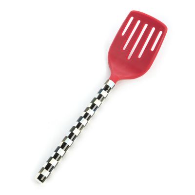 Courtly Check Slotted Turner - Red