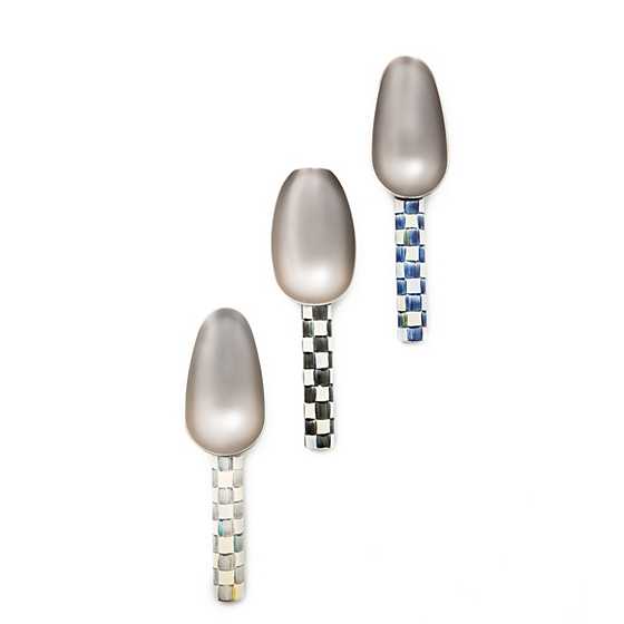 Sterling Check Enamel Scoop - Small image four