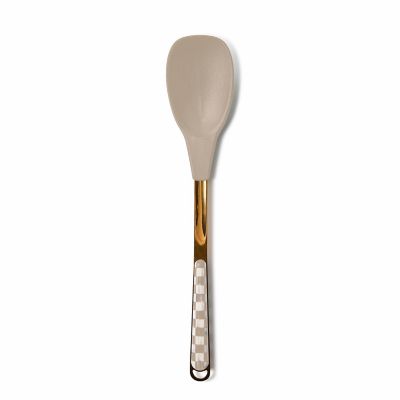 Mocha Check Spoon mackenzie-childs Panama 0