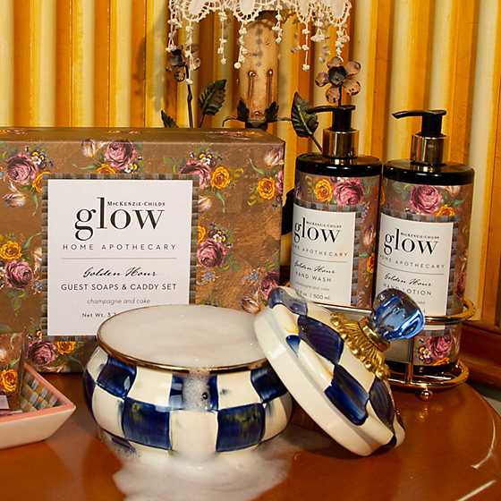 Golden Hour Soap & Lotion Caddy Set image three