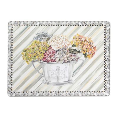 MacKenzieChilds Hotel Silver Cork Back Placemats Set of 4