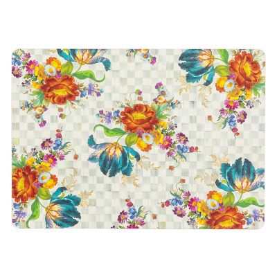 Sterling Flower Market Cork Back Placemats, Set 4