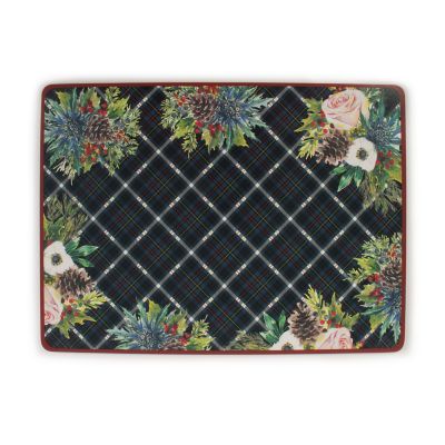 MacKenzieChilds Highbanks Cork Back Placemats Set of 4