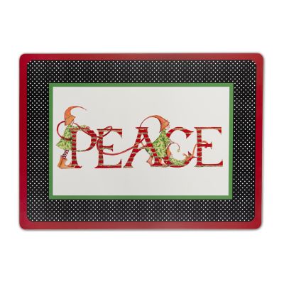 Patience Brewster Season's Greetings! Cork Back Placemats - Set of 4 image six