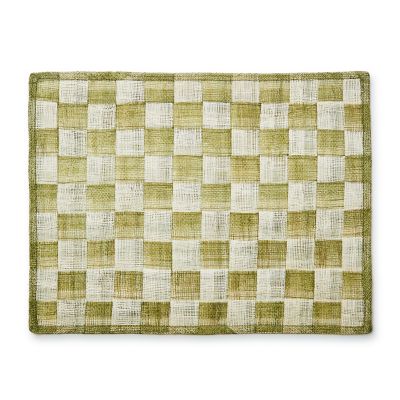 Green Sinamay Placemats, Set of 4 mackenzie-childs Panama 0