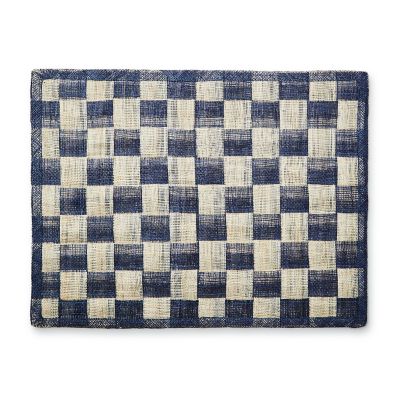Navy Sinamay Placemats, Set of 4 mackenzie-childs Panama 0
