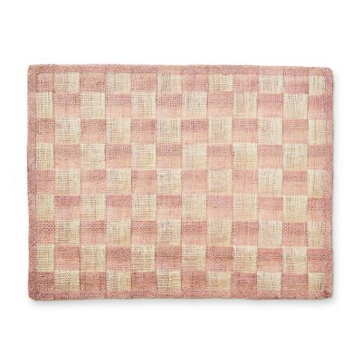Pink Sinamay Placemats, Set of 4 mackenzie-childs Panama 0