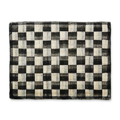 Black Sinamay Placemats, Set of 4 mackenzie-childs Panama 0