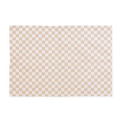 Flax Check Placemat, Set of 4 mackenzie-childs Panama 0