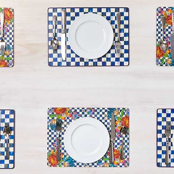 Royal Check Cork Back Placemats - Set of 4 image eight