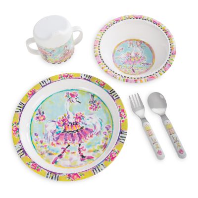 Toddler's Dinnerware Set - Bella Ballerina mackenzie-childs Panama 0