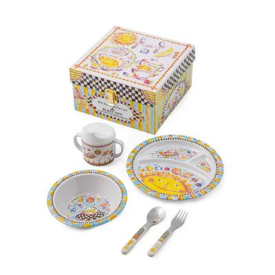 MacKenzie-Childs | Blast Off! Toddler's Dinnerware Set