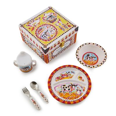 On the Farm Toddler's Dinnerware Set mackenzie-childs Panama 0