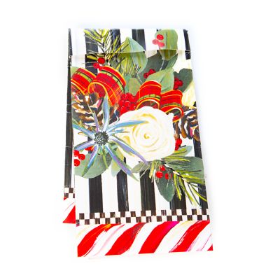 Scottish Bouquet Paper Napkins - Guest mackenzie-childs Panama 0